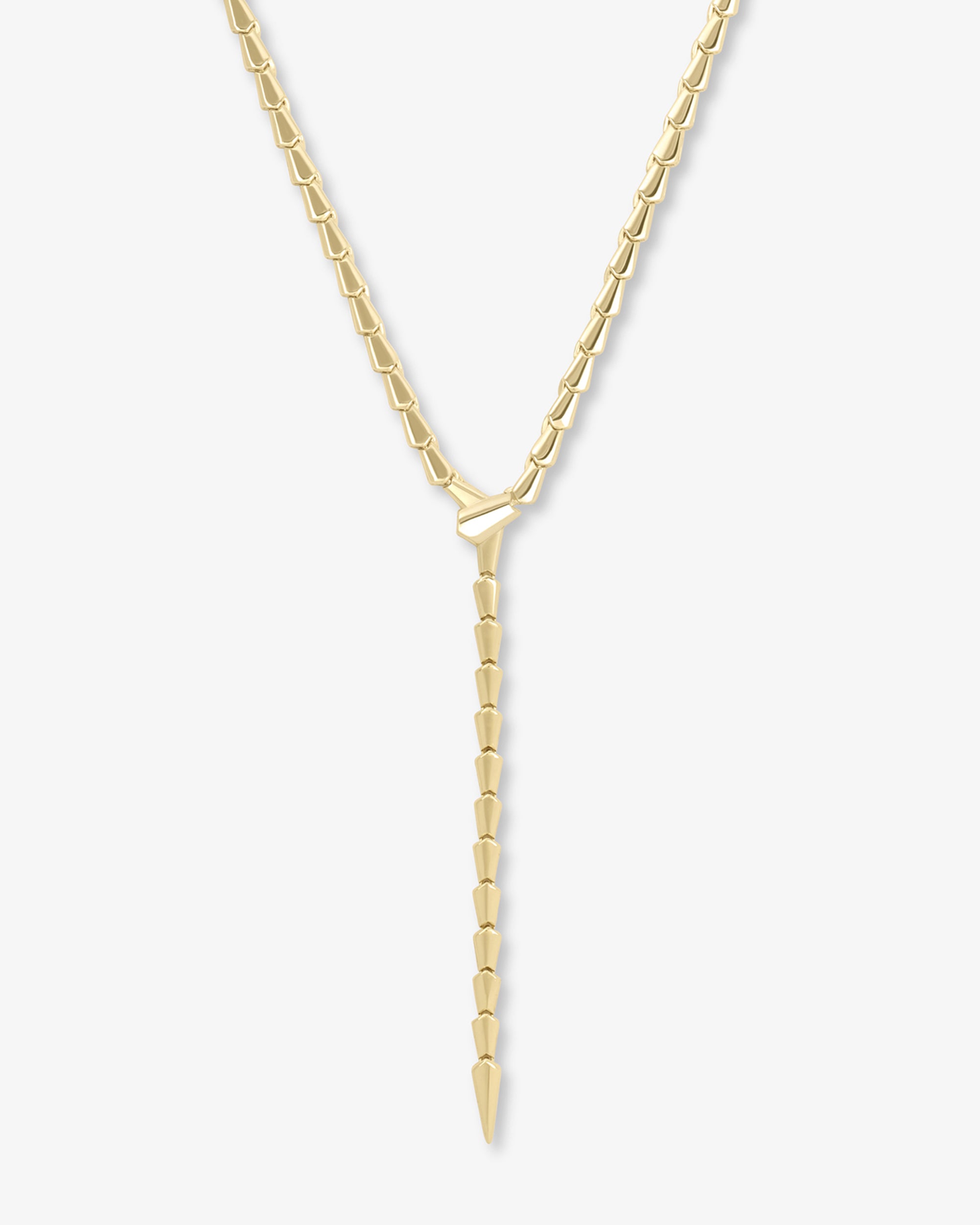 Serpent Lariat Necklace – Melinda Maria Jewelry