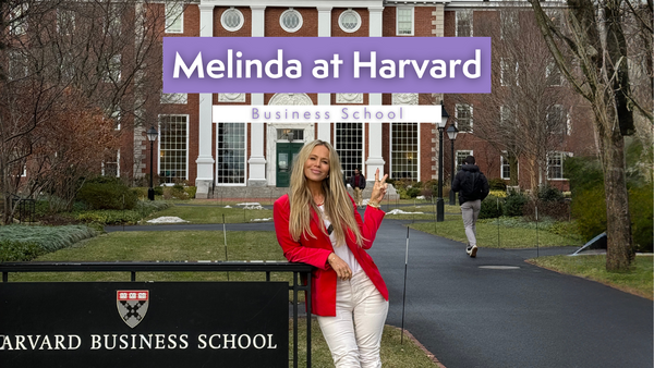 Melinda at Harvard Business School