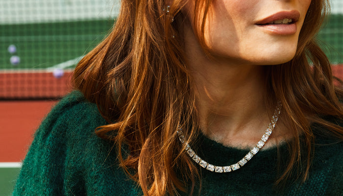 What is a Tennis Necklace & How to Style It