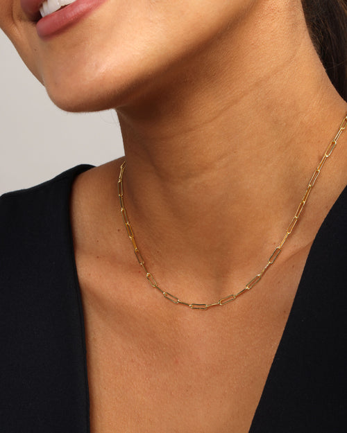 Baby Samantha Chain Necklace - Gold