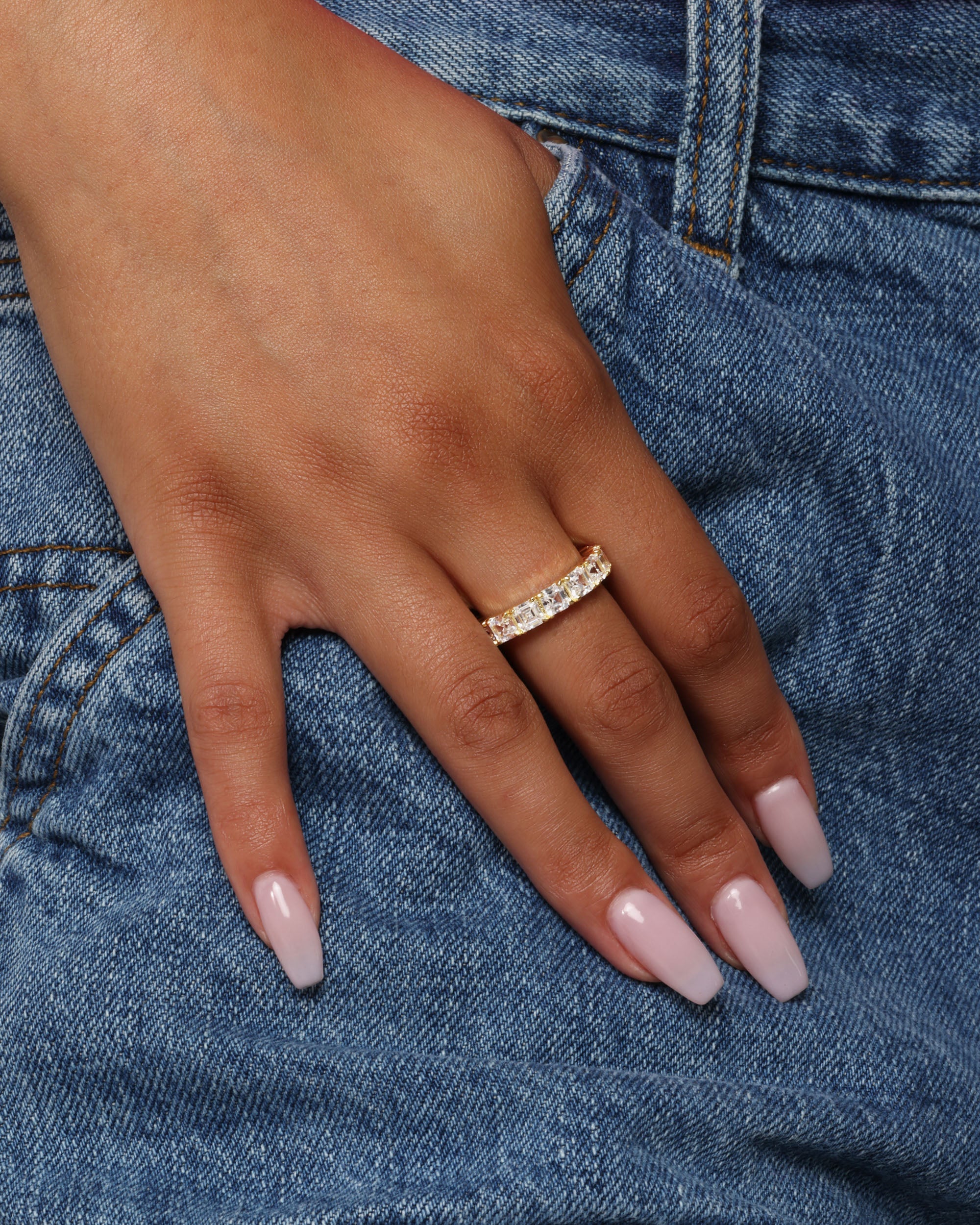 Gold|White Diamondettes