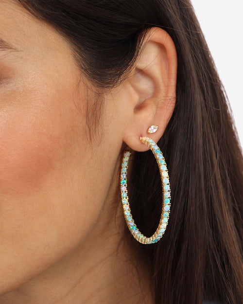 Heiress Ombré Hoops 2