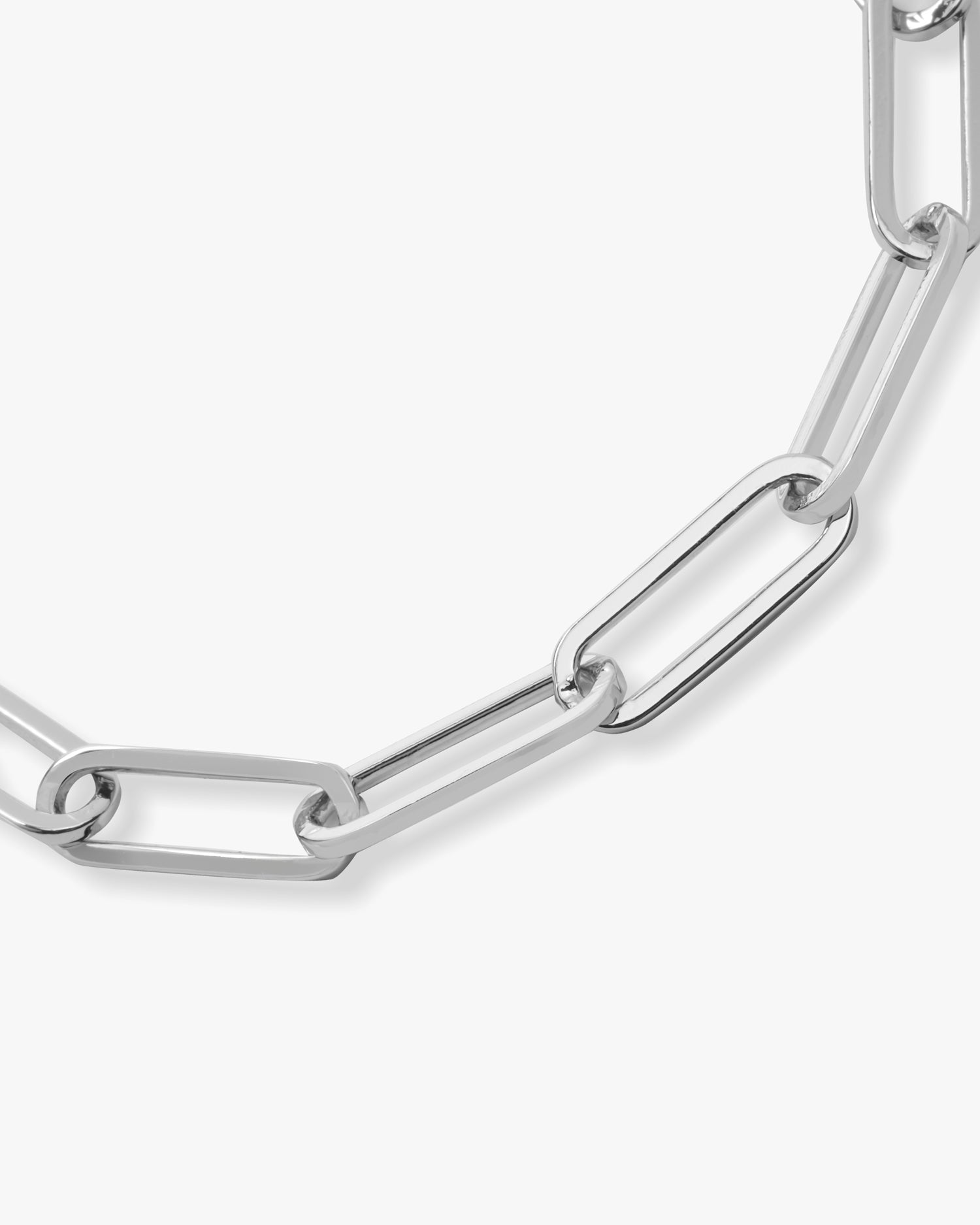 Samantha Chain Link Bracelet - Silver