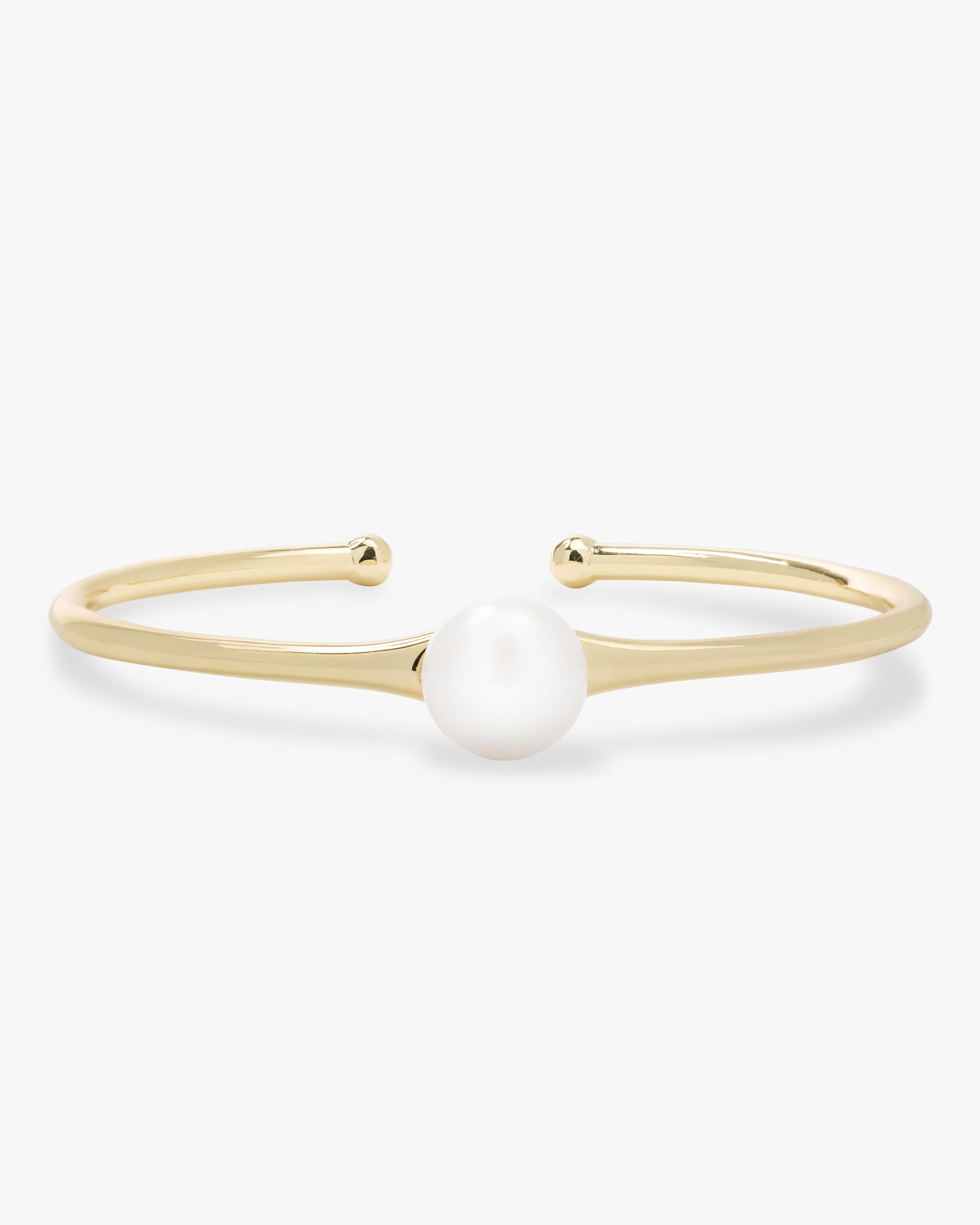 Perfect Pearl Cuff - Gold