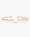 Perfect Pearl Cuff - Gold