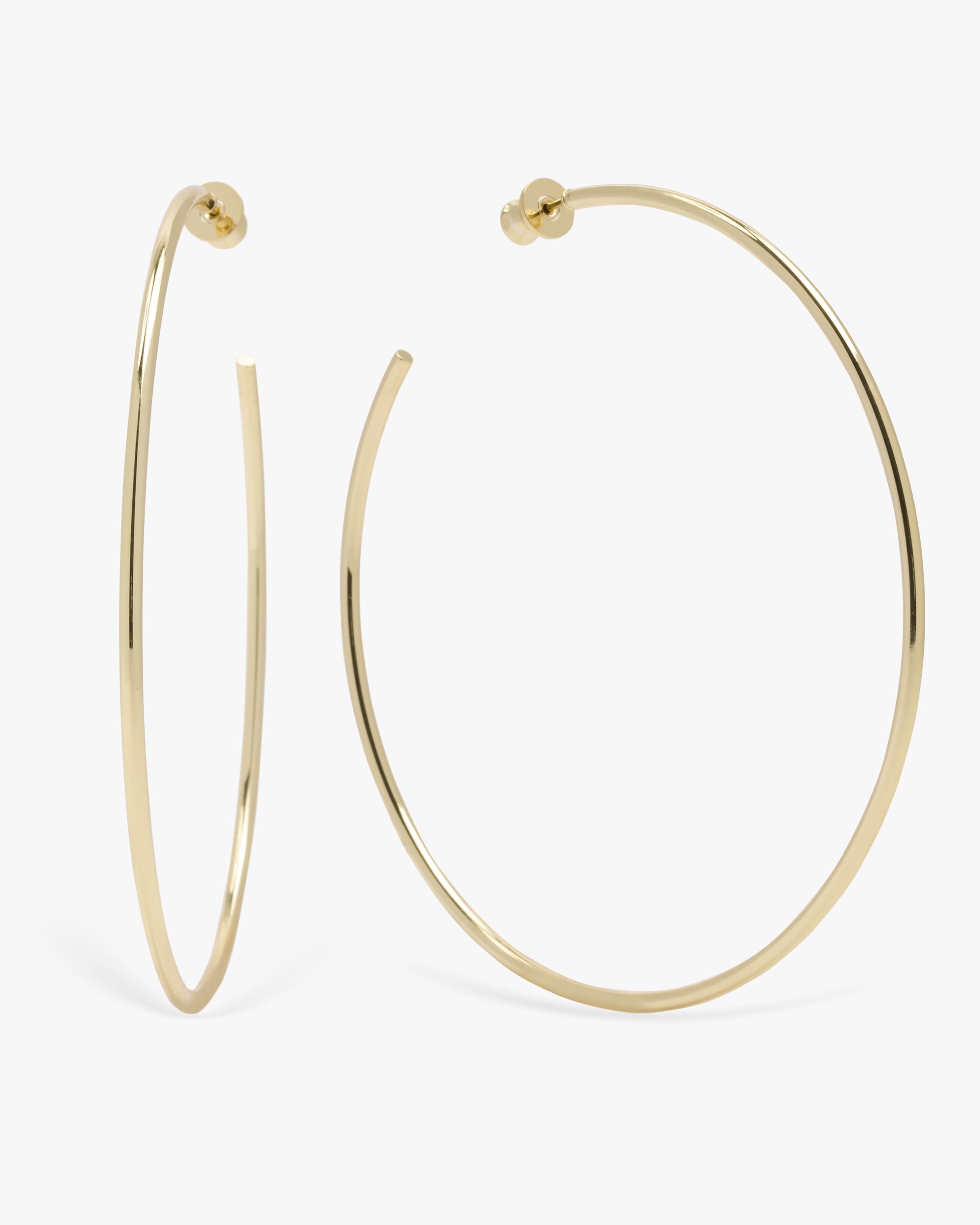 Not Your Average Mom Hoops 3" - Gold