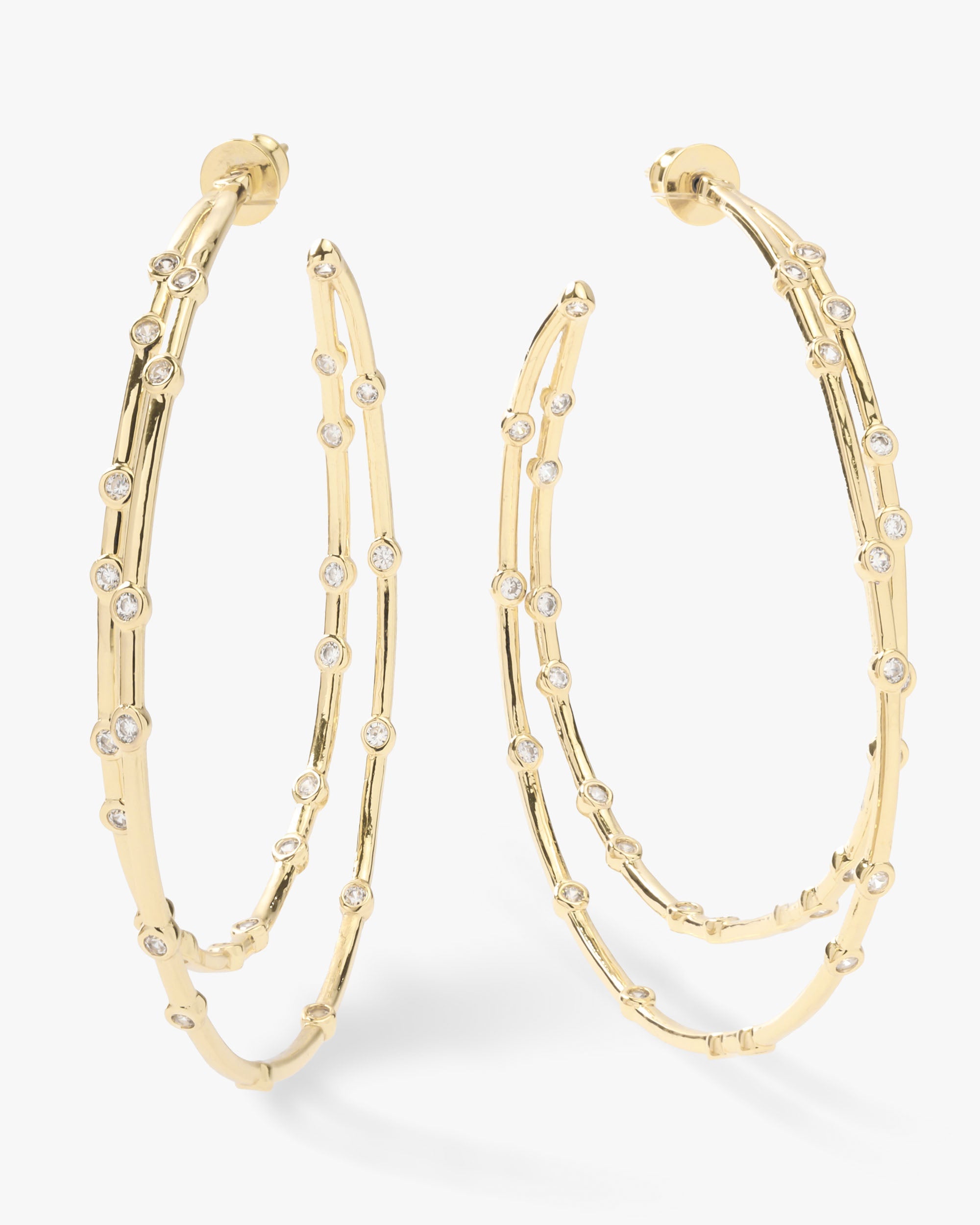 Popular Melinda Maria Big hoops 2”