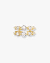 She's an Icon Ear Cuff - Gold|White Diamondettes