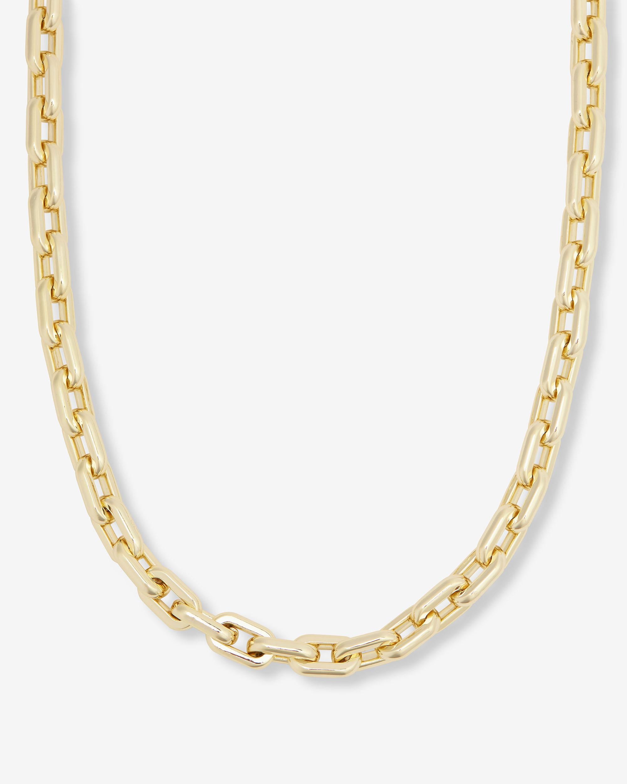 Frankie Chain Necklace 18" - Gold