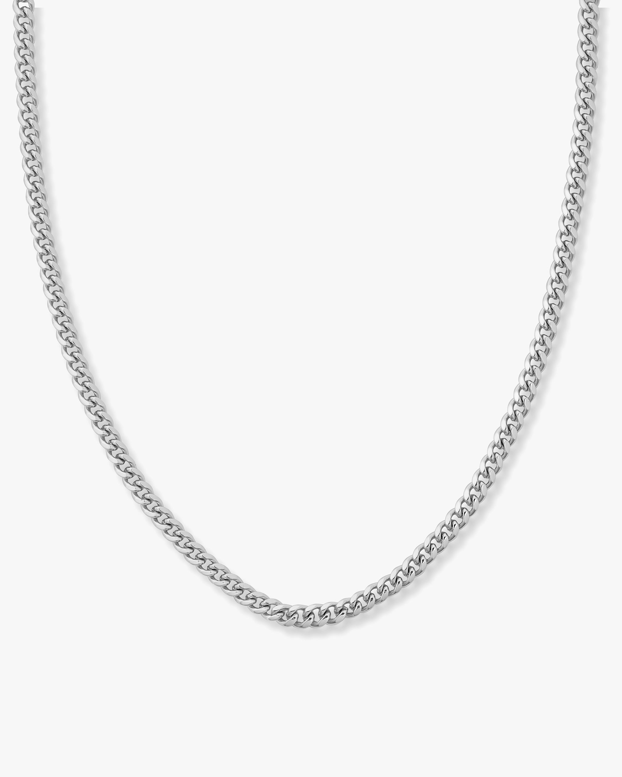 Hello Darling Necklace - Silver|White Diamondettes