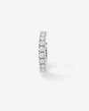 Heiress Ear Cuff - Silver|White Diamondettes