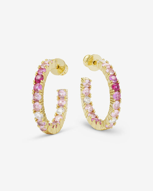 Heiress Ombré Hoops 1