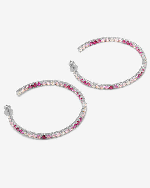 Heiress Ombré Hoops 2