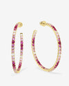 Heiress Ombré Hoops 2