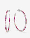 Heiress Ombré Hoops 2