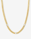 Julian Triple Diamond Cuban Chain Necklace 16