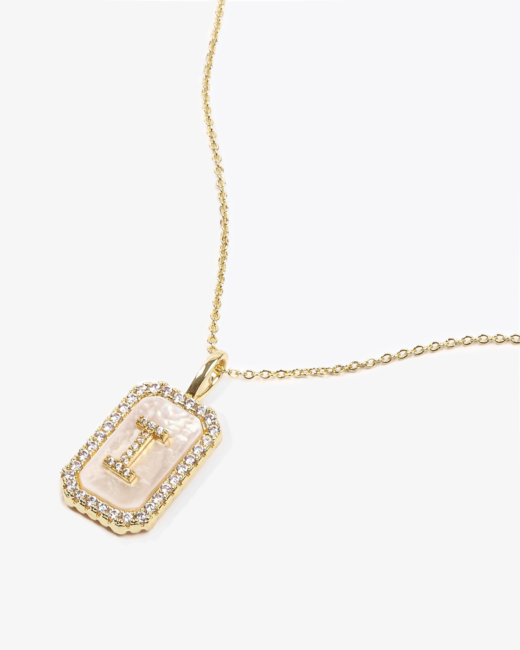 Double sided initial necklace shop