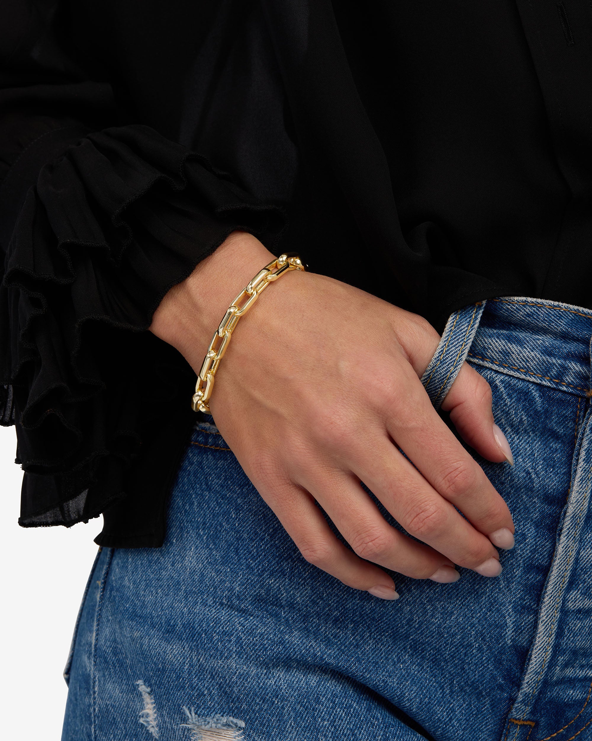 Lil Frankie Chain Bracelet - Gold