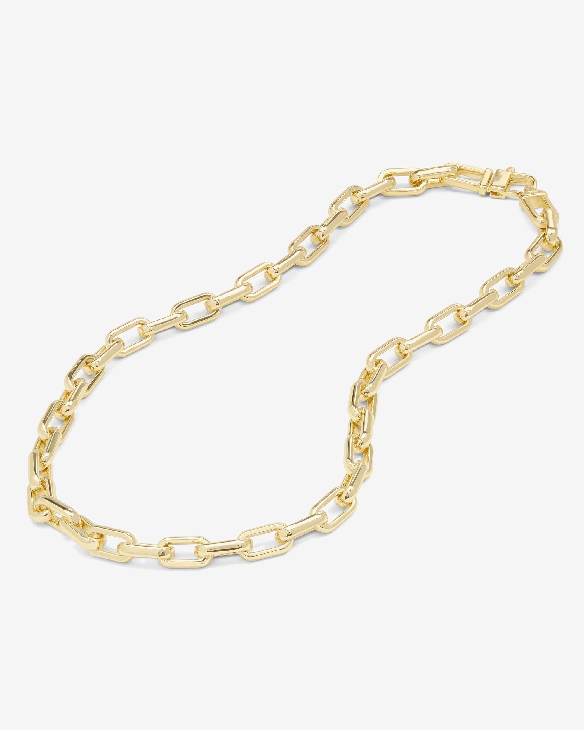 Lil Frankie Chain Necklace 18" - Gold