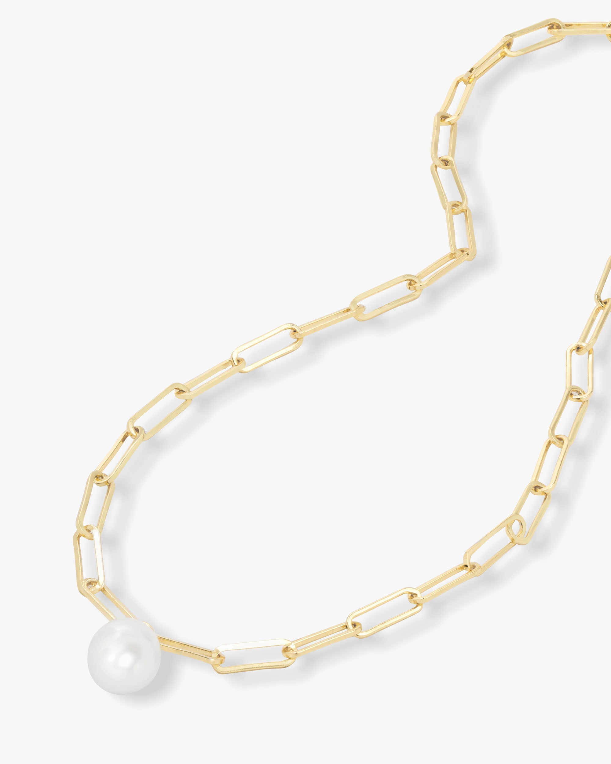 Samantha Pearl Necklace - Gold