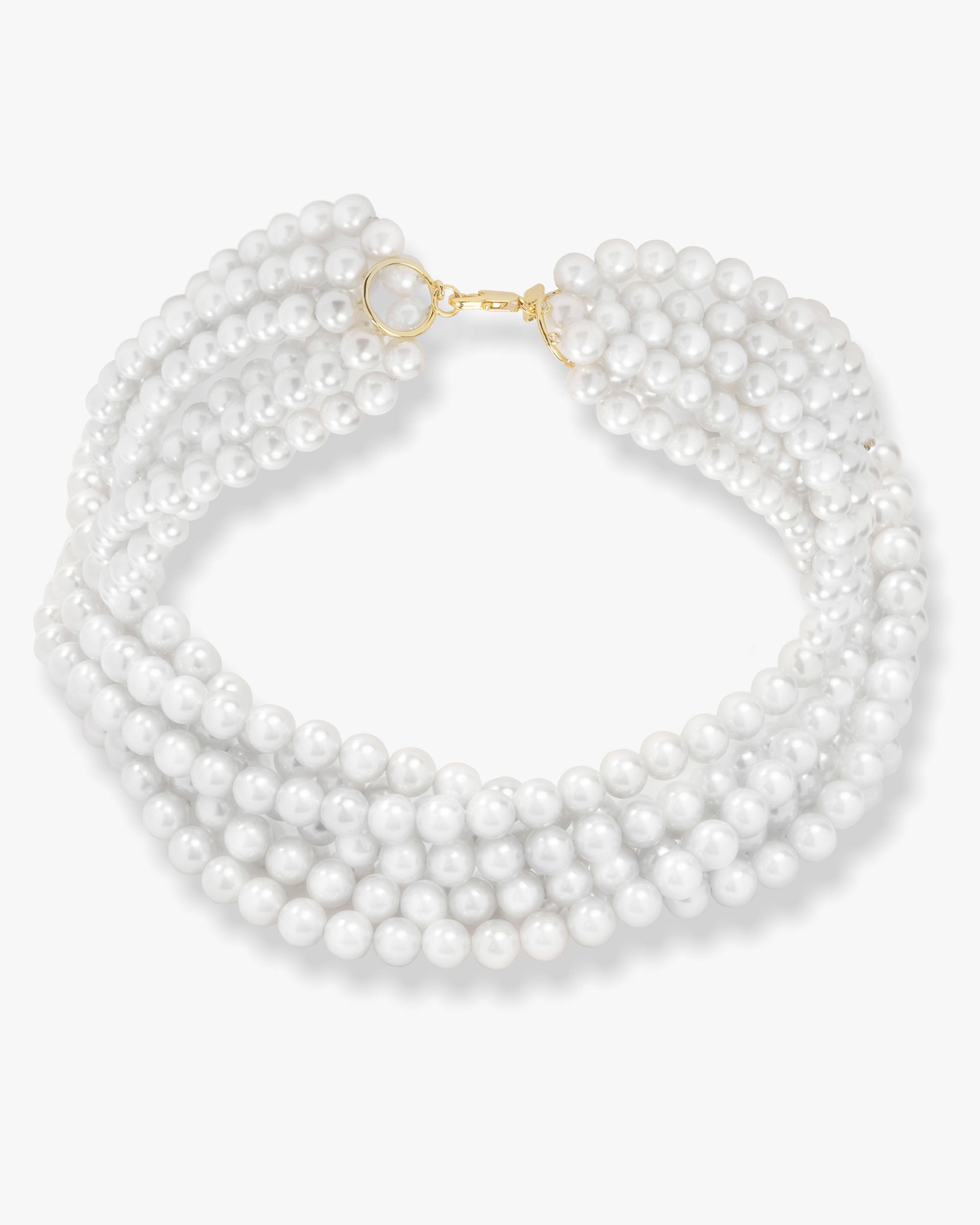 "THE" Perfect Pearl Collar Necklace - Gold