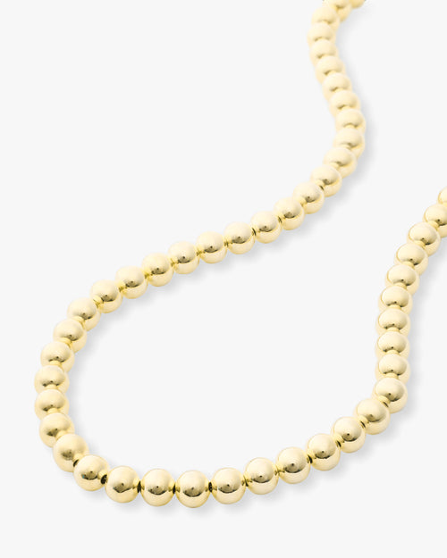 Baby Life's a Ball Infinity Necklace - Gold