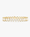 Hello Gorgeous Tennis Bracelet - Gold|White Diamondettes