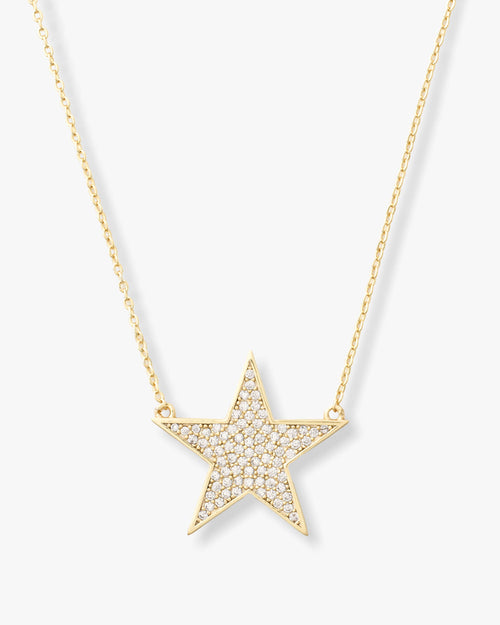 You Are My Shining Star Pavé Necklace 15