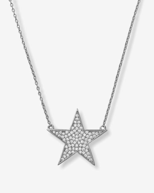 You Are My Shining Star Pavé Necklace 18