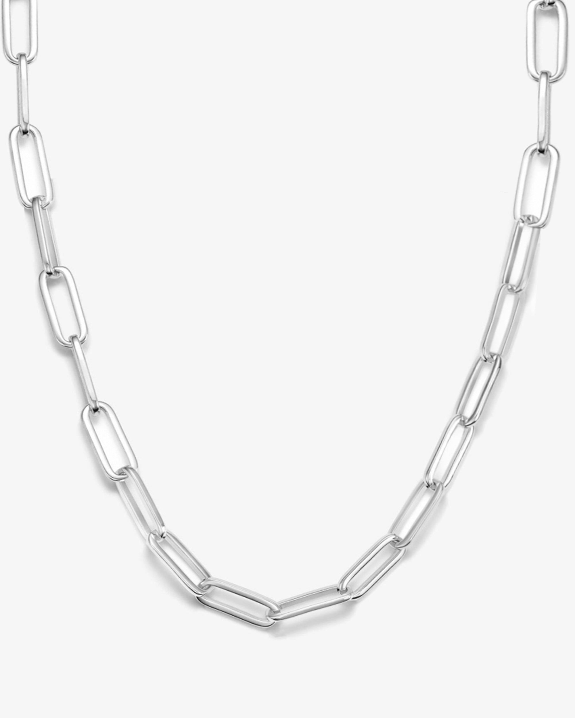 Carrie Chain Necklace - Silver