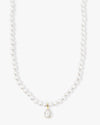 Perfect Pearl Teardrop Choker - Gold