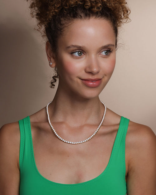 Grand Heiress Tennis Necklace 18