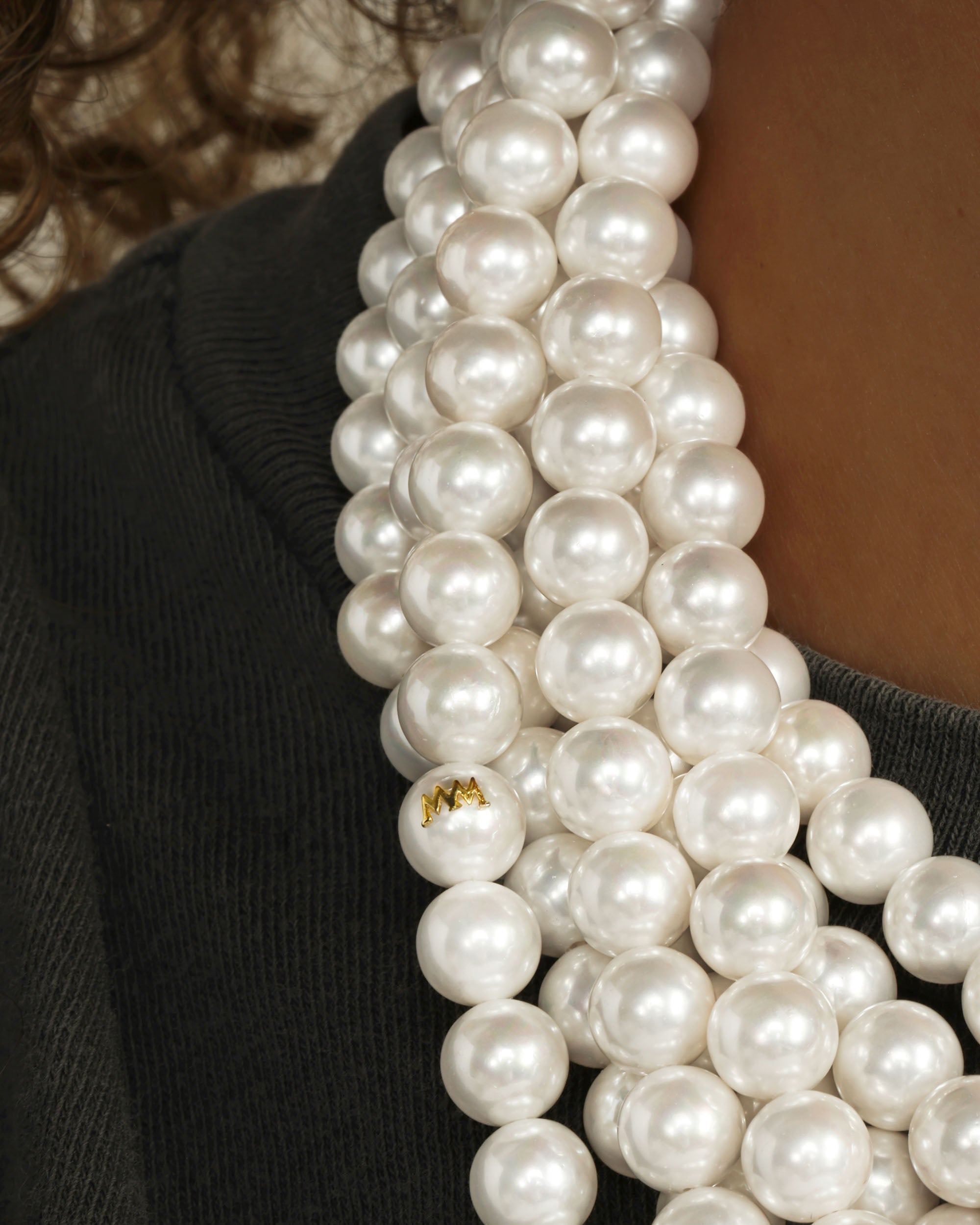 "THE" Perfect Pearl Collar Necklace - Gold