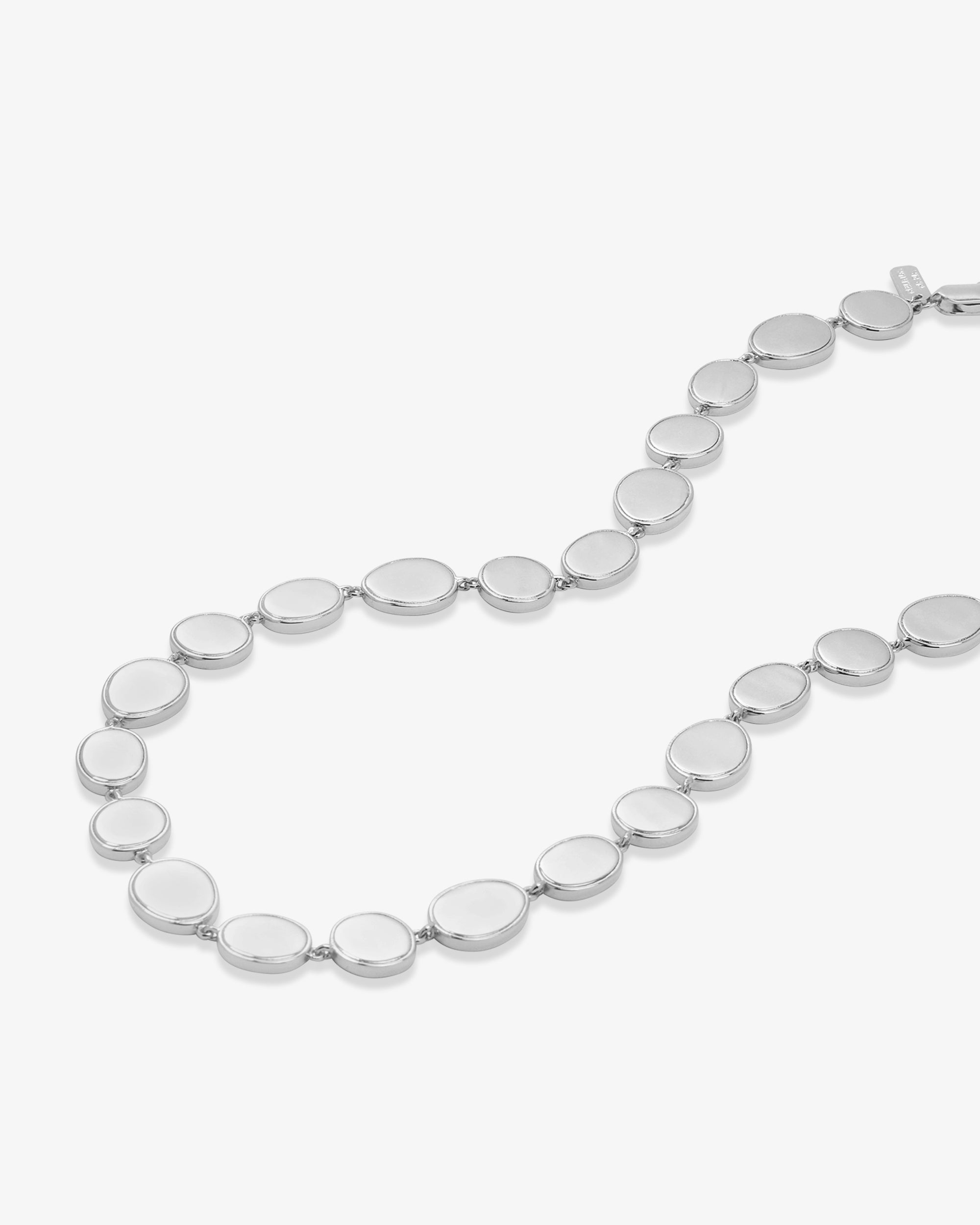 "She's A Natural" Infinity Necklace - Silver