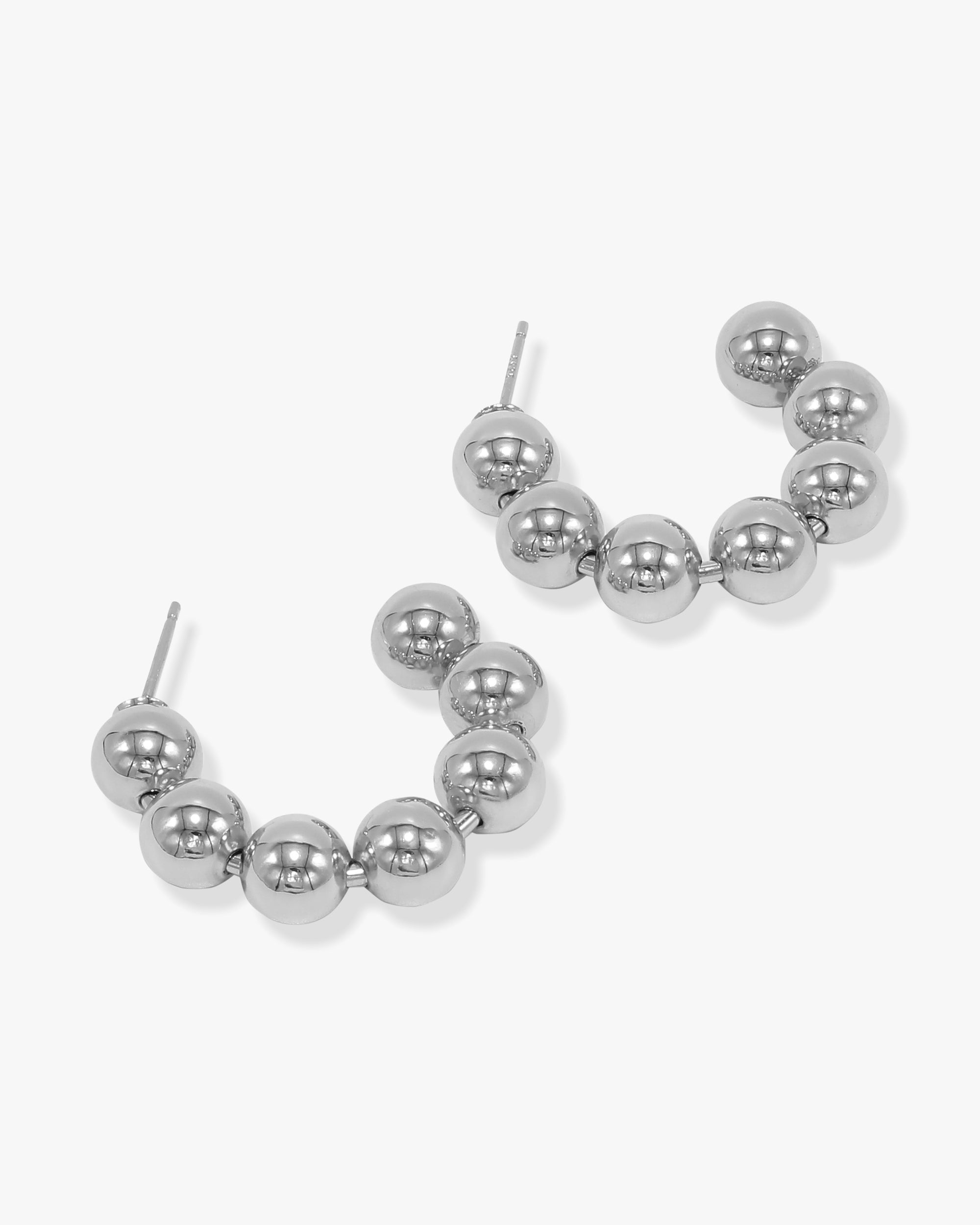 Life's A Ball Hoops - Silver