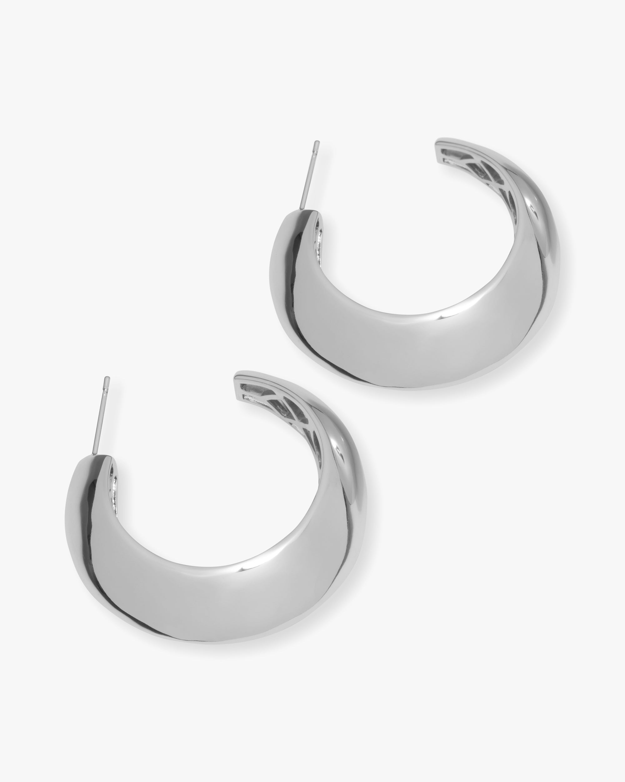 Thick Ass Hoops 1.5" - Silver