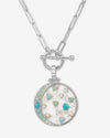 Sweet Dreams Samantha Chain Necklace - Silver|Blue Opal Ombré