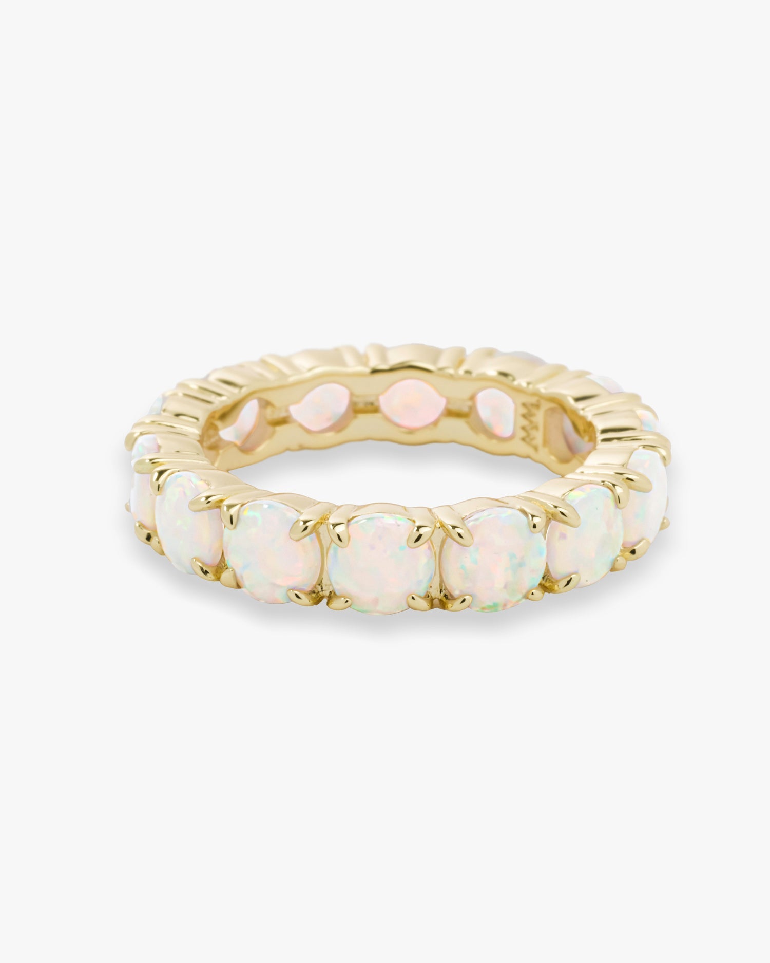 Grand Heiress Ring - Gold|White Opal