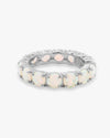 Grand Heiress Ring - Silver|White Opal