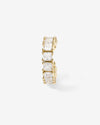 The Queen's Ear Cuff - Gold|White Diamondettes