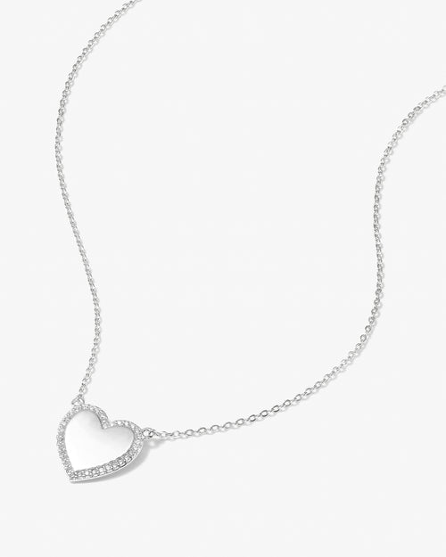 You Have My Heart Pavé Necklace 15