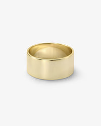 Atlas Thick Band Ring - Gold