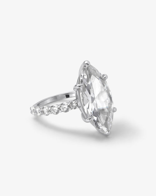 She's So Fine Ring - Silver|White Diamondettes