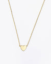 You Have My Baby Heart Necklace - Gold