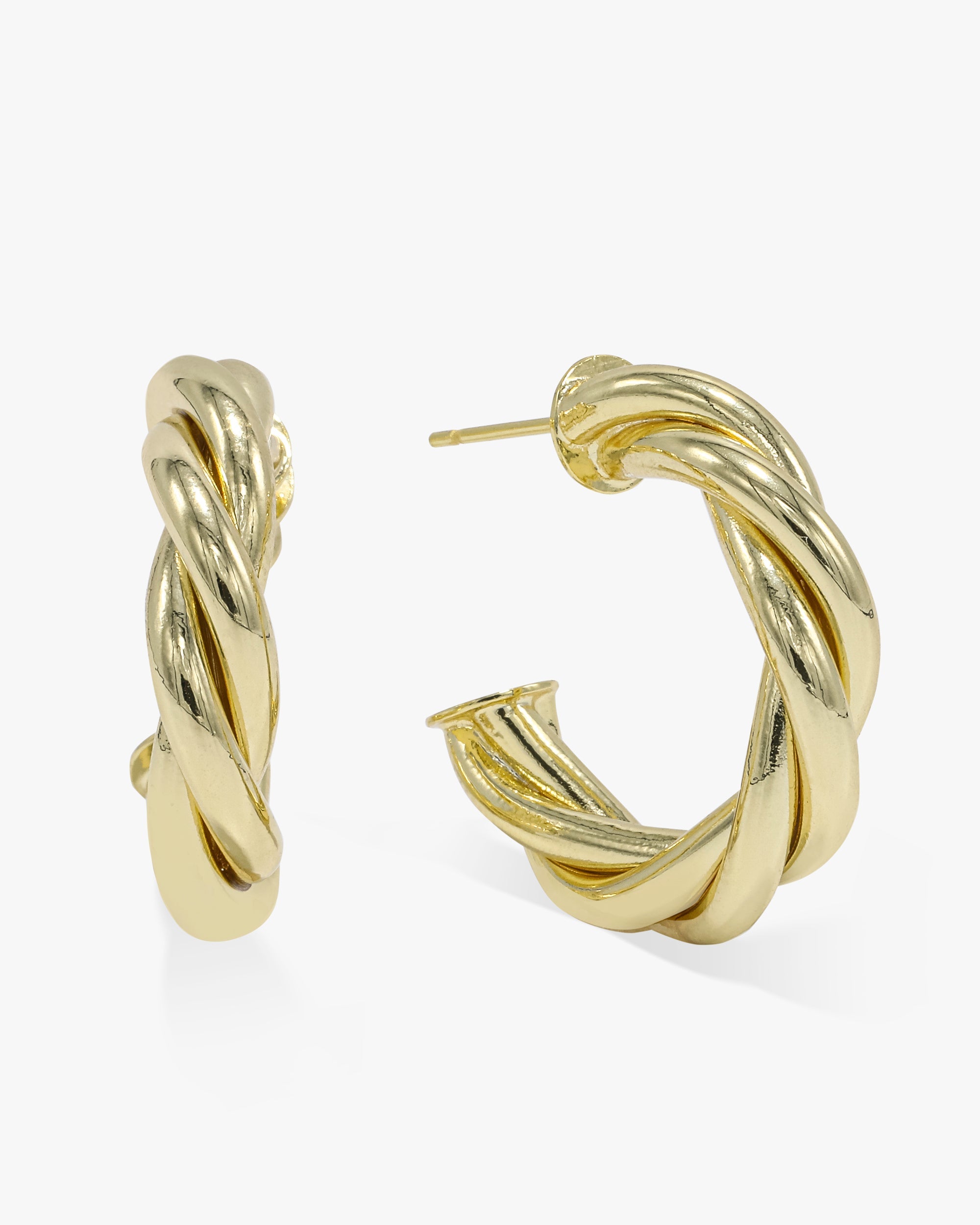 Bella Hoops 1" - Gold