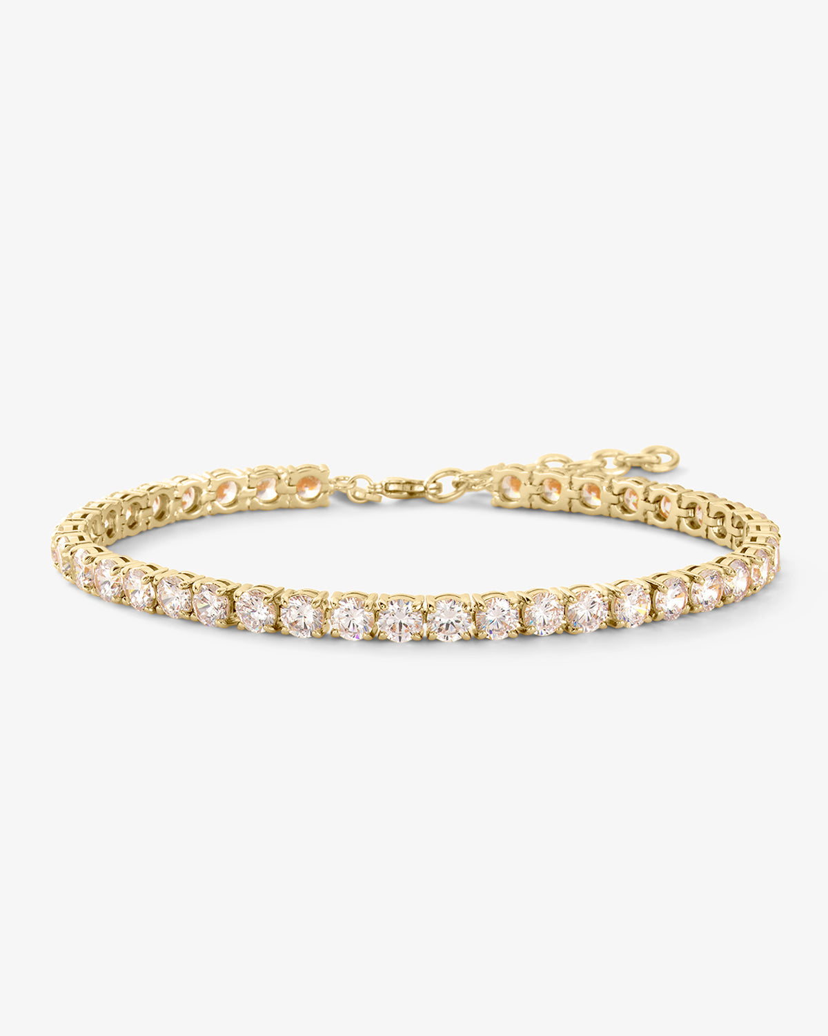 Mama Heiress Anklet - Gold|White Diamondettes – Melinda Maria Jewelry