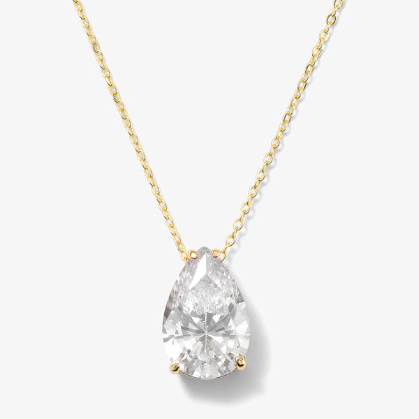 Thelma & Louise Necklace, Silver & White Diamondettes | Melinda Maria Jewelry