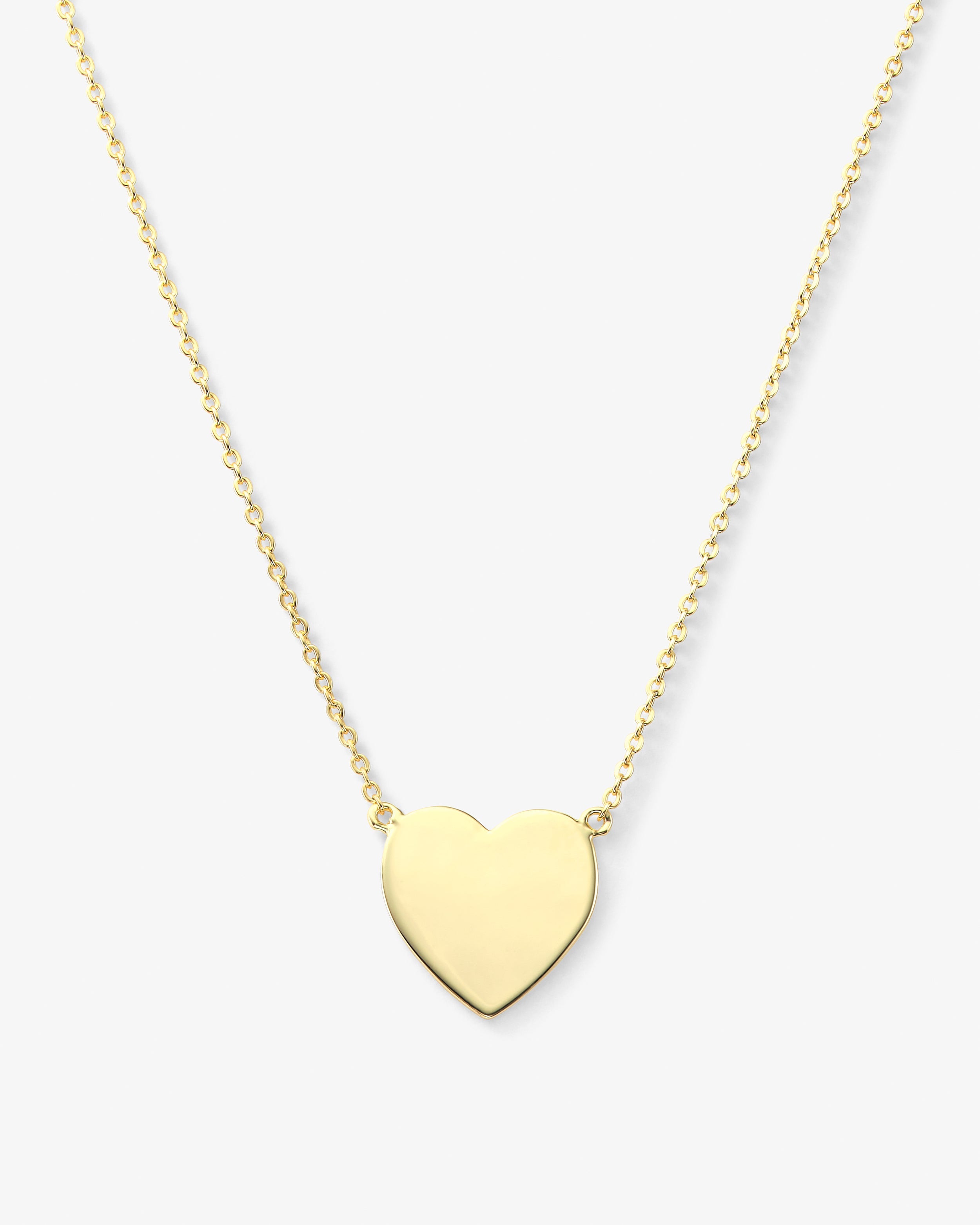 You Have My Heart Necklace 15" - Gold