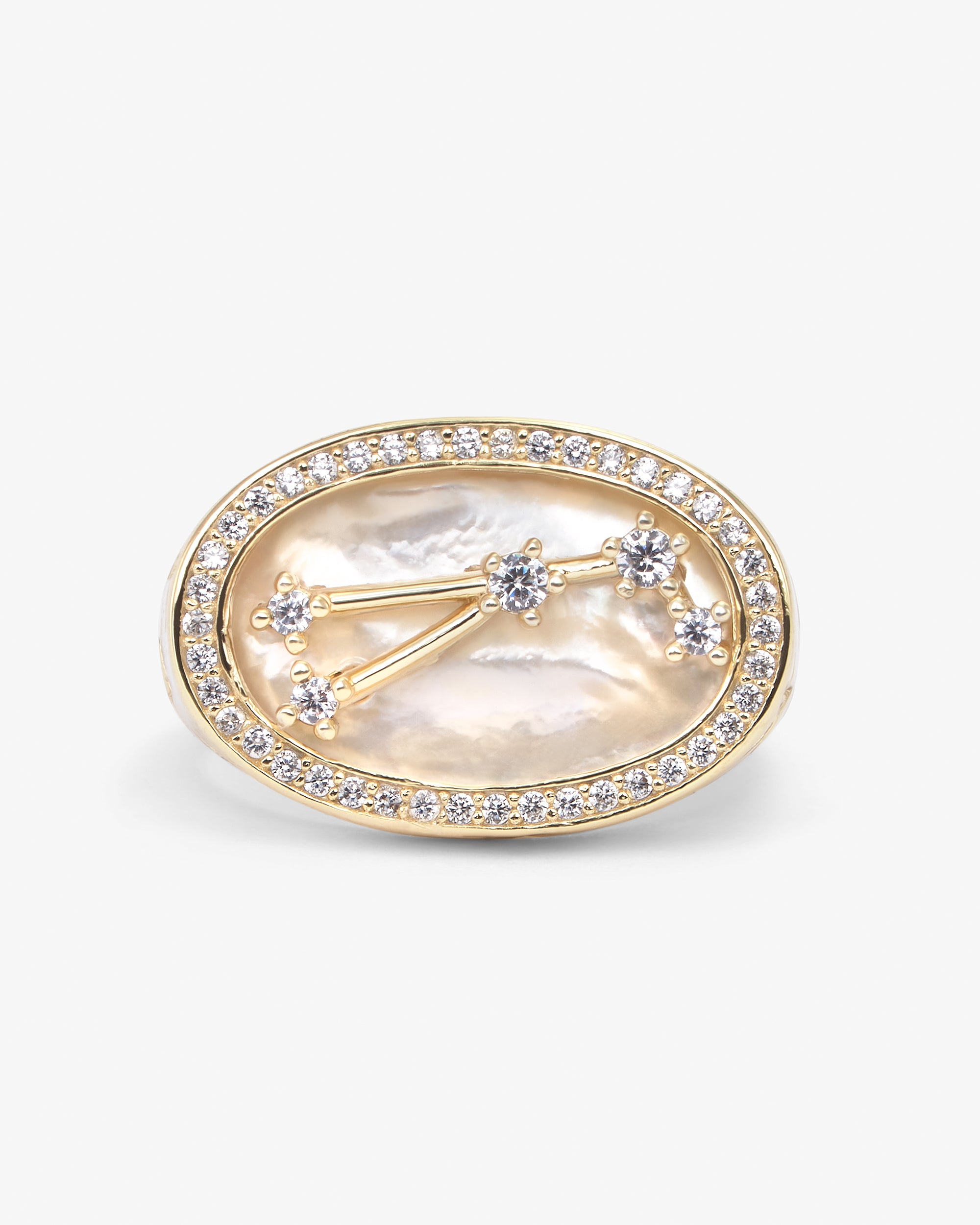 Zodiac Constellation Ring - Gold