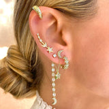 Cosmo Ear Climber and Stud Set